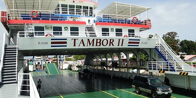 Costa Rica Transporte Terrestre Bote Ferry